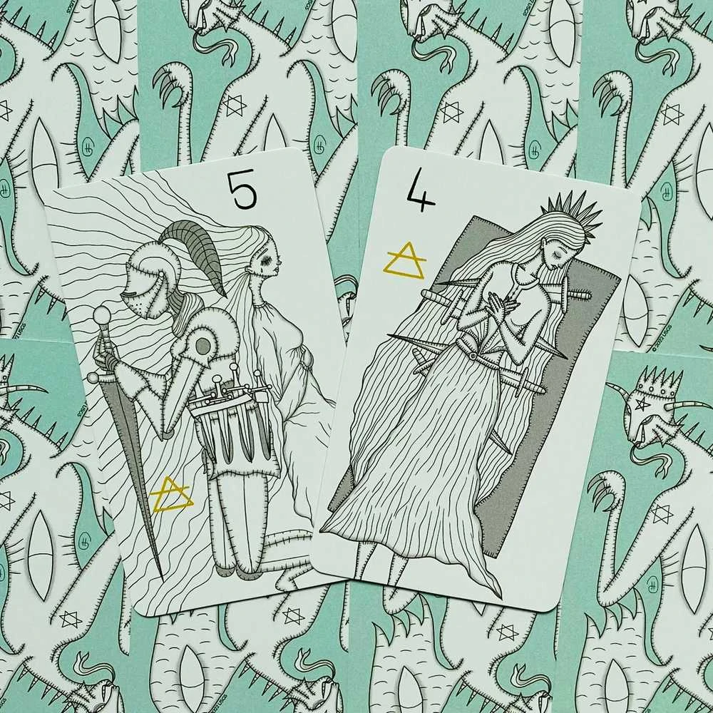 US Games Systems Medieval Mischief Tarot Kortos