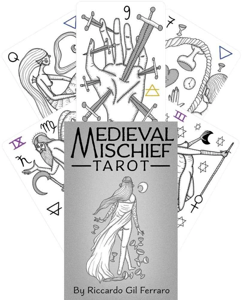 US Games Systems Medieval Mischief Tarot Kortos