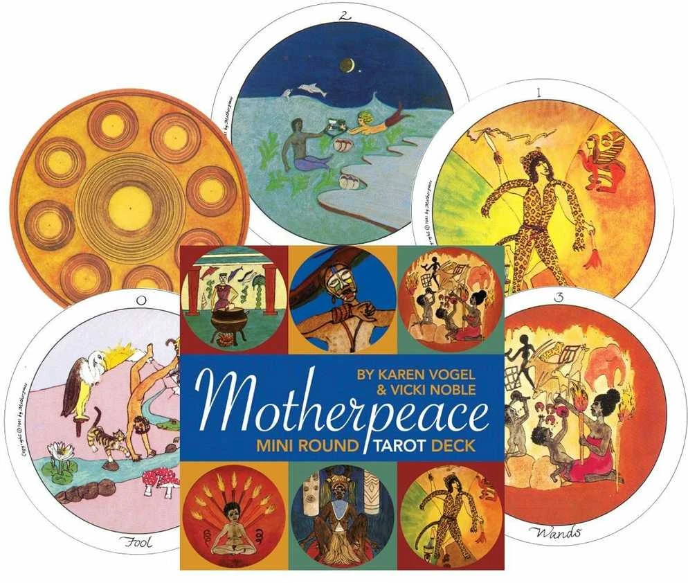 US Games Systems Mini Motherpeace Round Taro Kortos