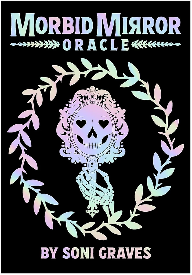 Us Games Systems Morbid Mirror Oracle orakulo kaladė su 204 psl. vadovu, 77 kortos