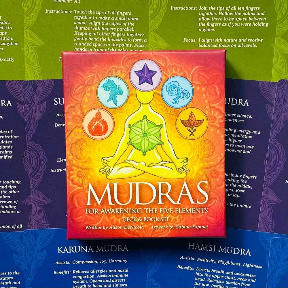 US Games Systems Mudras: For Awakening The Five Elements Kortos