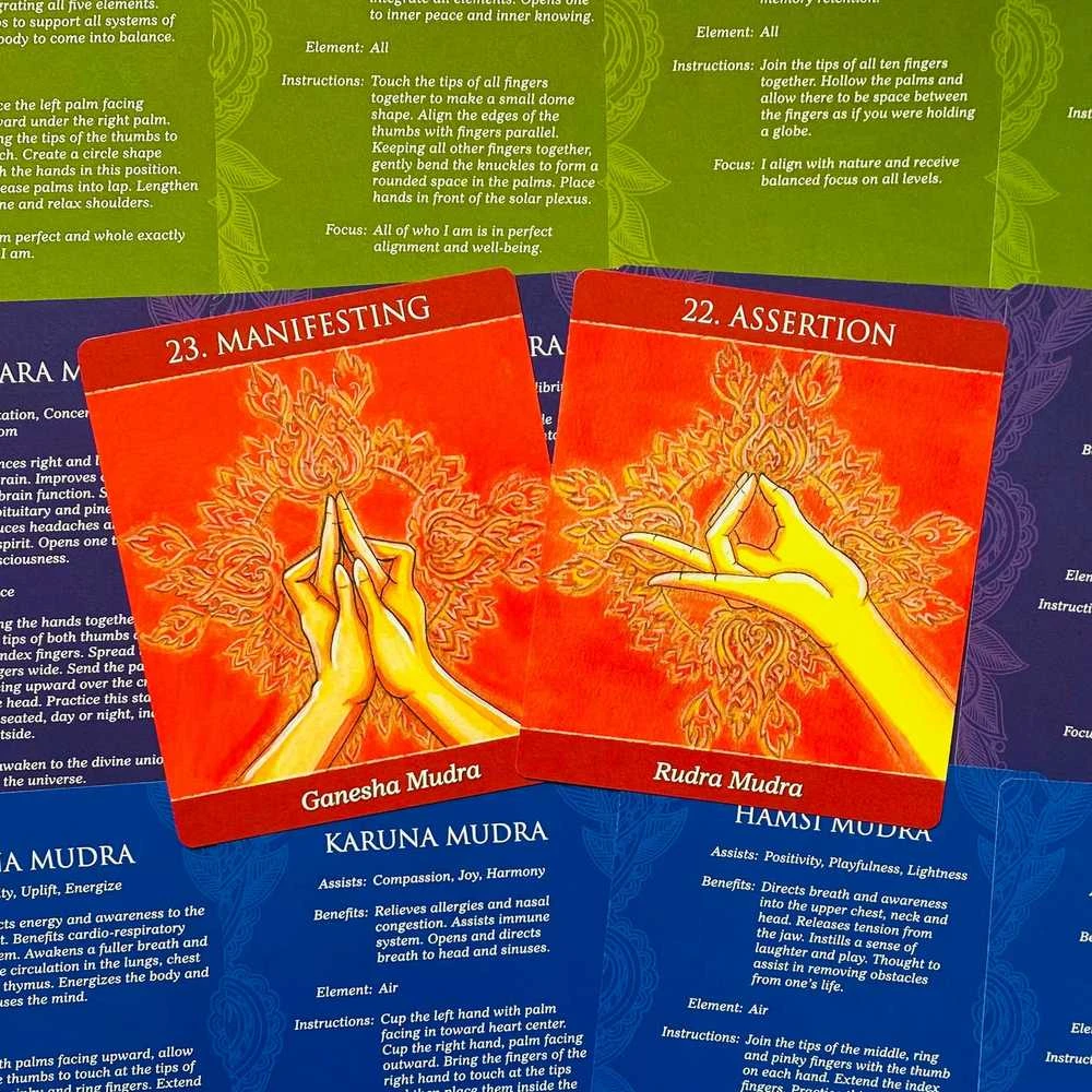US Games Systems Mudras: For Awakening The Five Elements Kortos