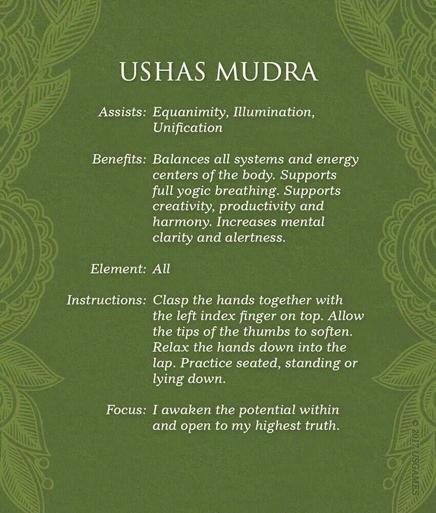 US Games Systems Mudras: For Awakening The Five Elements Kortos