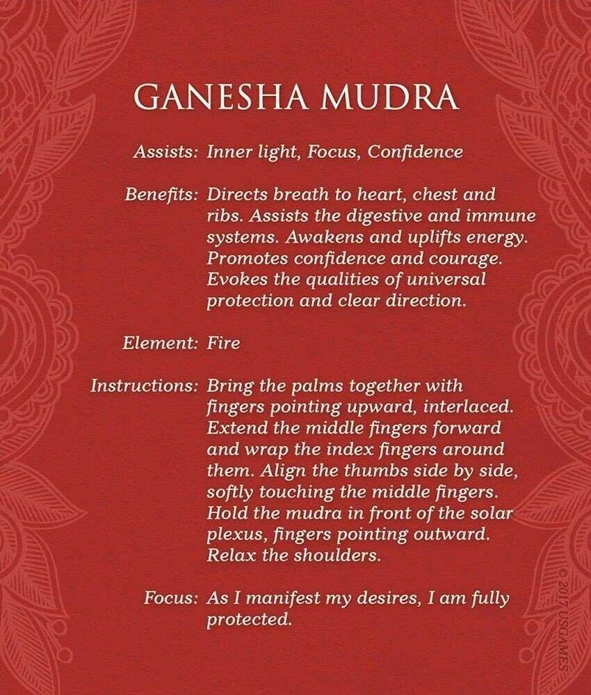 US Games Systems Mudras: For Awakening The Five Elements Kortos