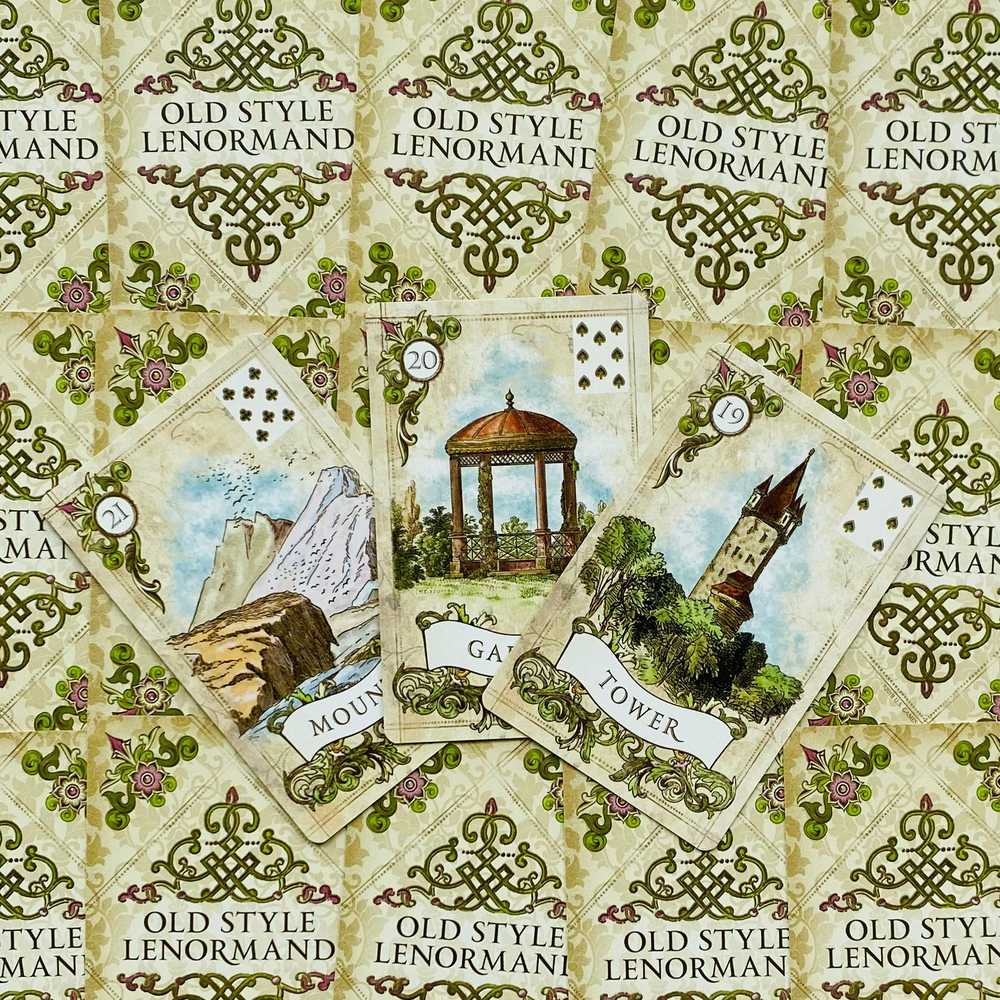US Games Systems Old Style Lenormand Kortos