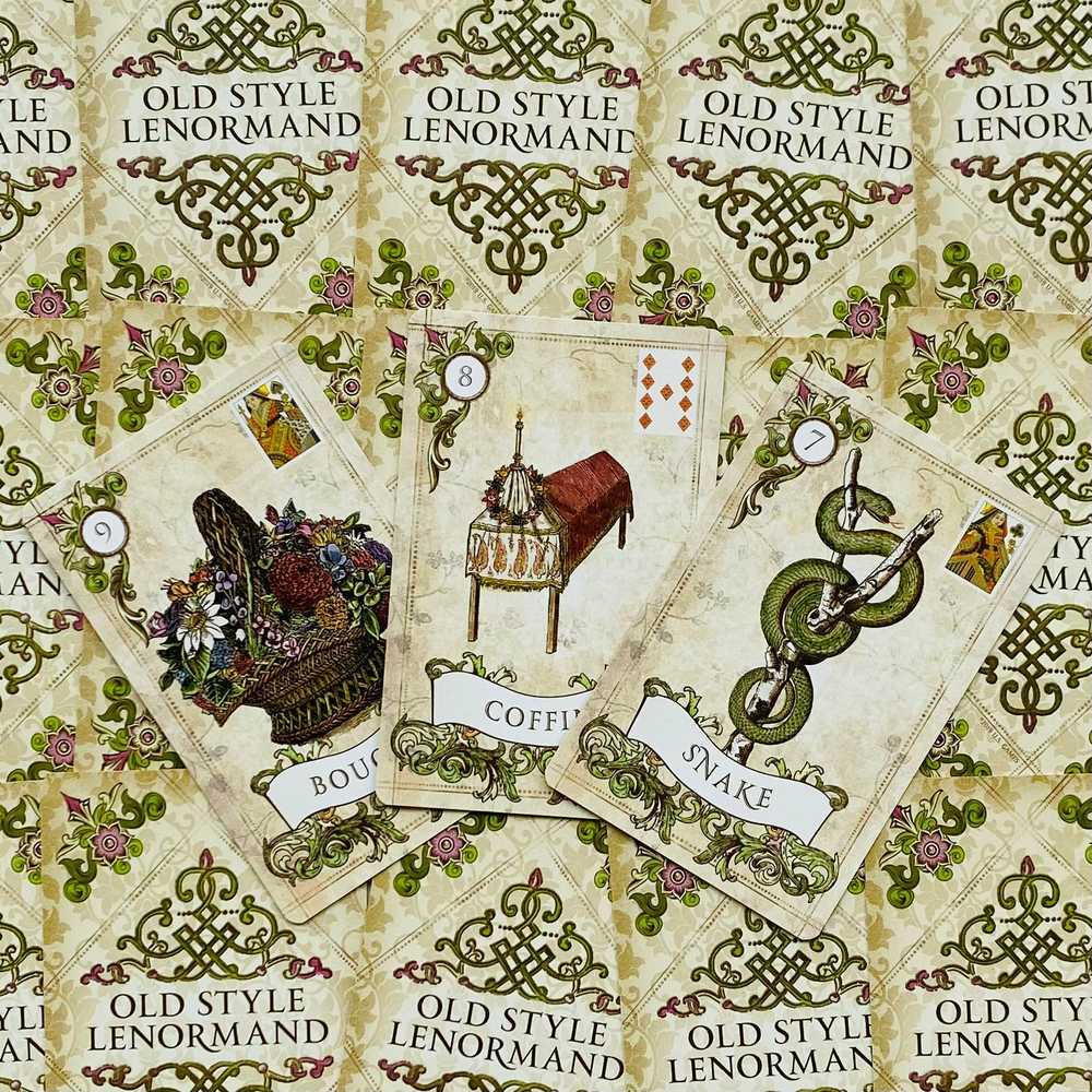 US Games Systems Old Style Lenormand Kortos