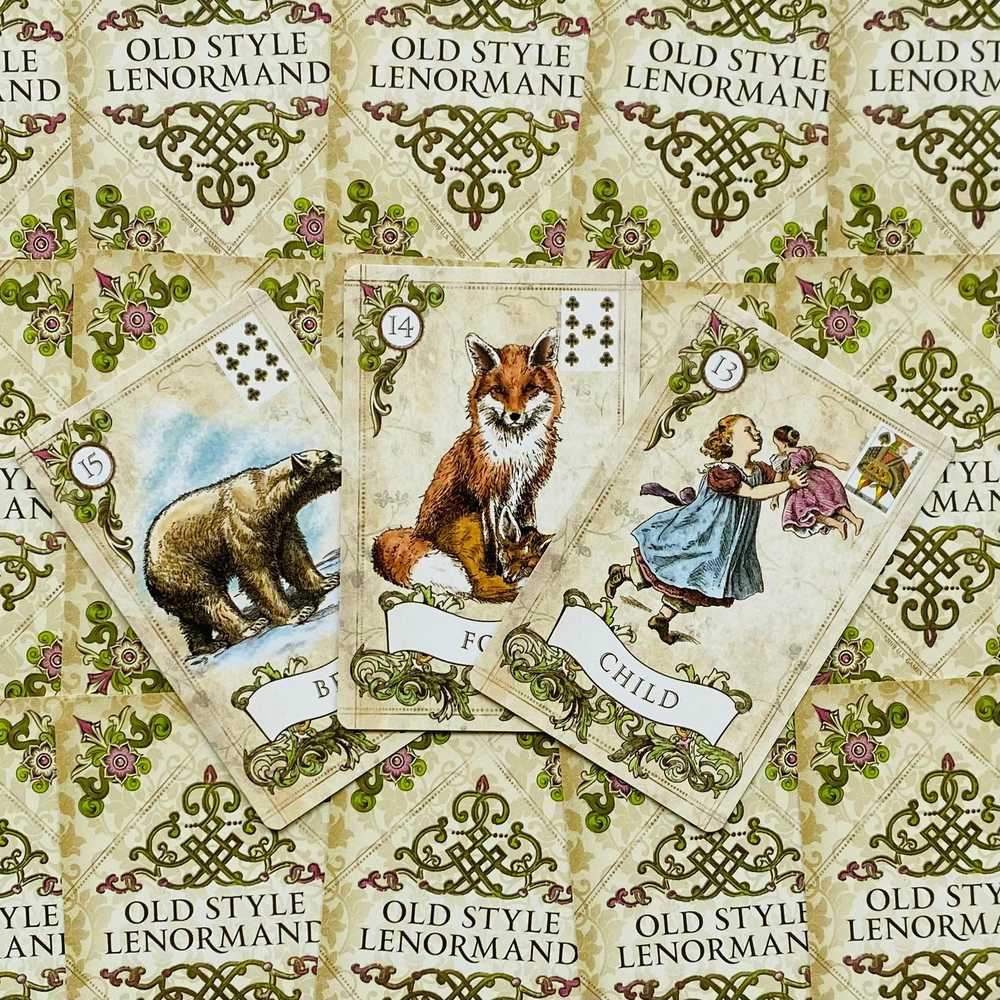 US Games Systems Old Style Lenormand Kortos
