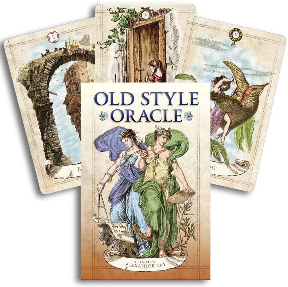 Us Games Systems Old Style Oracle vintažinės orakulo kortos būrimams ir savianalizei