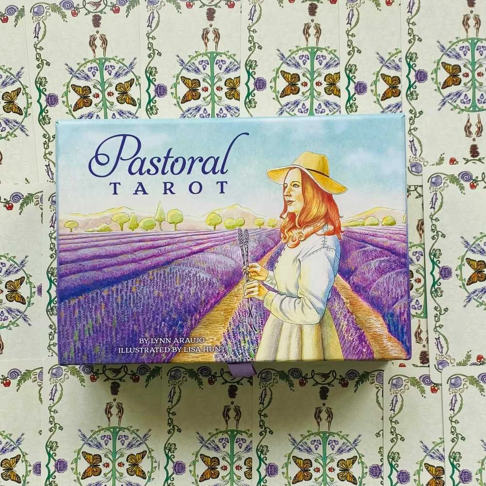 US Games Systems Pastoral Tarot Kortų Ir Knygos Rinkinys