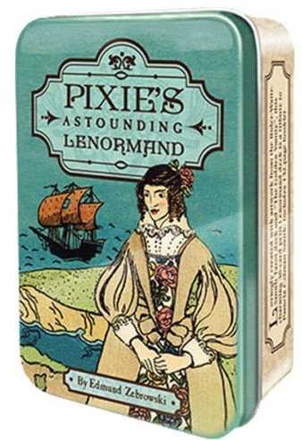US Games Systems Pixie Astounding Lenormand kortos skardinėjė dėžutėje