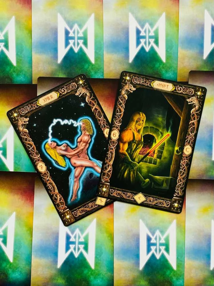 Us Games Systems JAV žaidimų sistemos Power Of The Runes Kortos