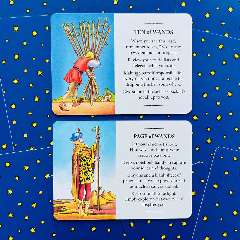 Tarot Kortos Practical Wisdom US Games Systems