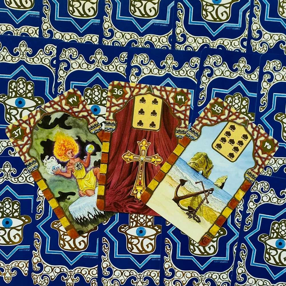 US Games Systems Rana George Lenormand kortos