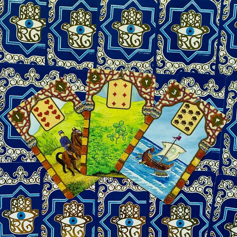 US Games Systems Rana George Lenormand kortos
