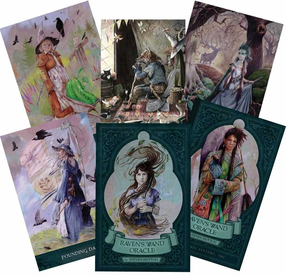 US Games Systems Raven's Wand Oracle Kortos