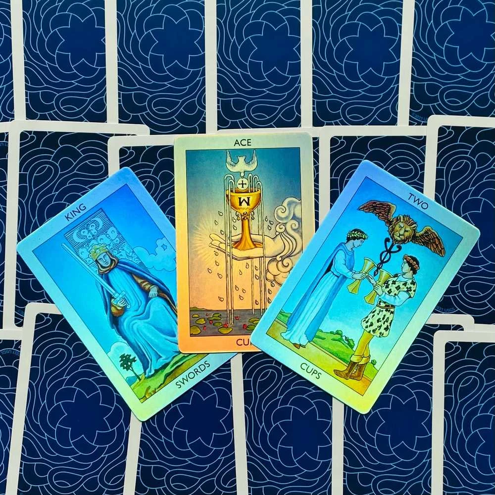 US Games Systems Reflective Tarot Kortos (Maža Versija)