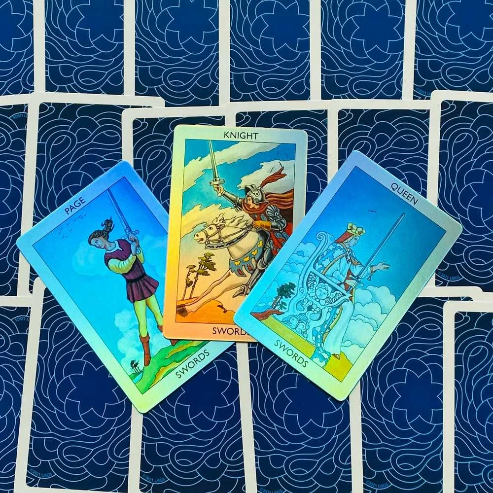 US Games Systems Reflective Tarot Kortos (Maža Versija)