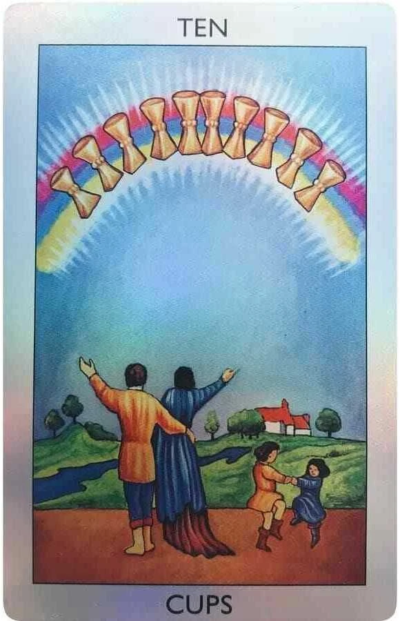 US Games Systems Reflective Tarot Kortos (Maža Versija)
