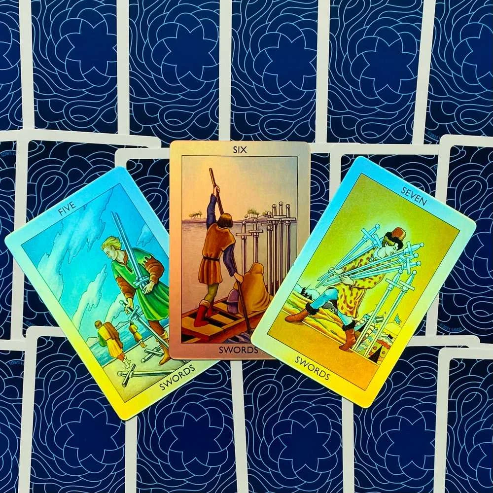 US Games Systems Reflective Tarot Kortos (Maža Versija)