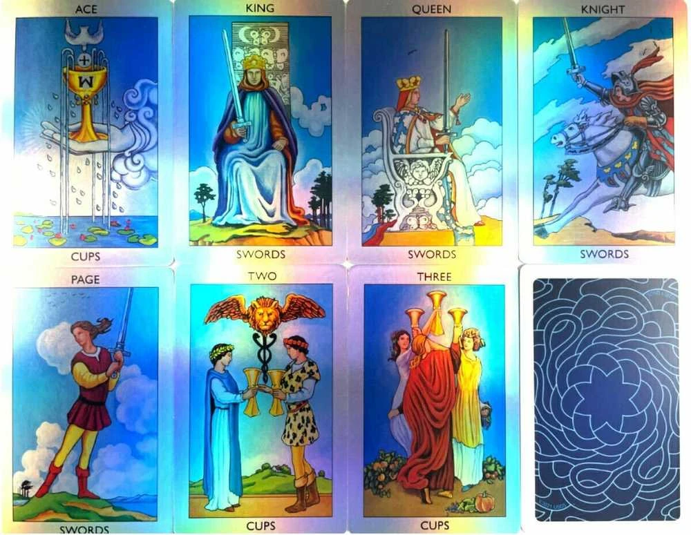 US Games Systems Reflective Tarot Kortos (Maža Versija)