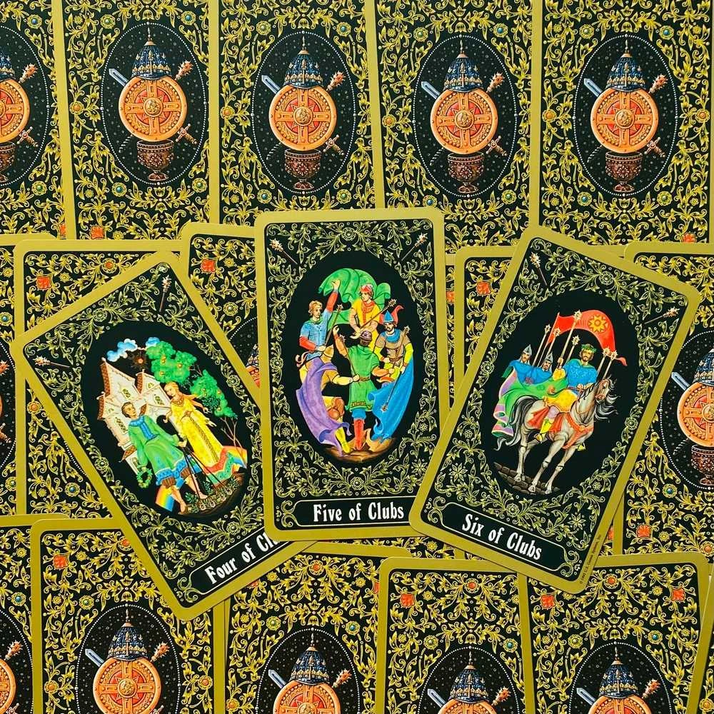 US Games Systems Russian Tarot of St Petersburg Taro kortos