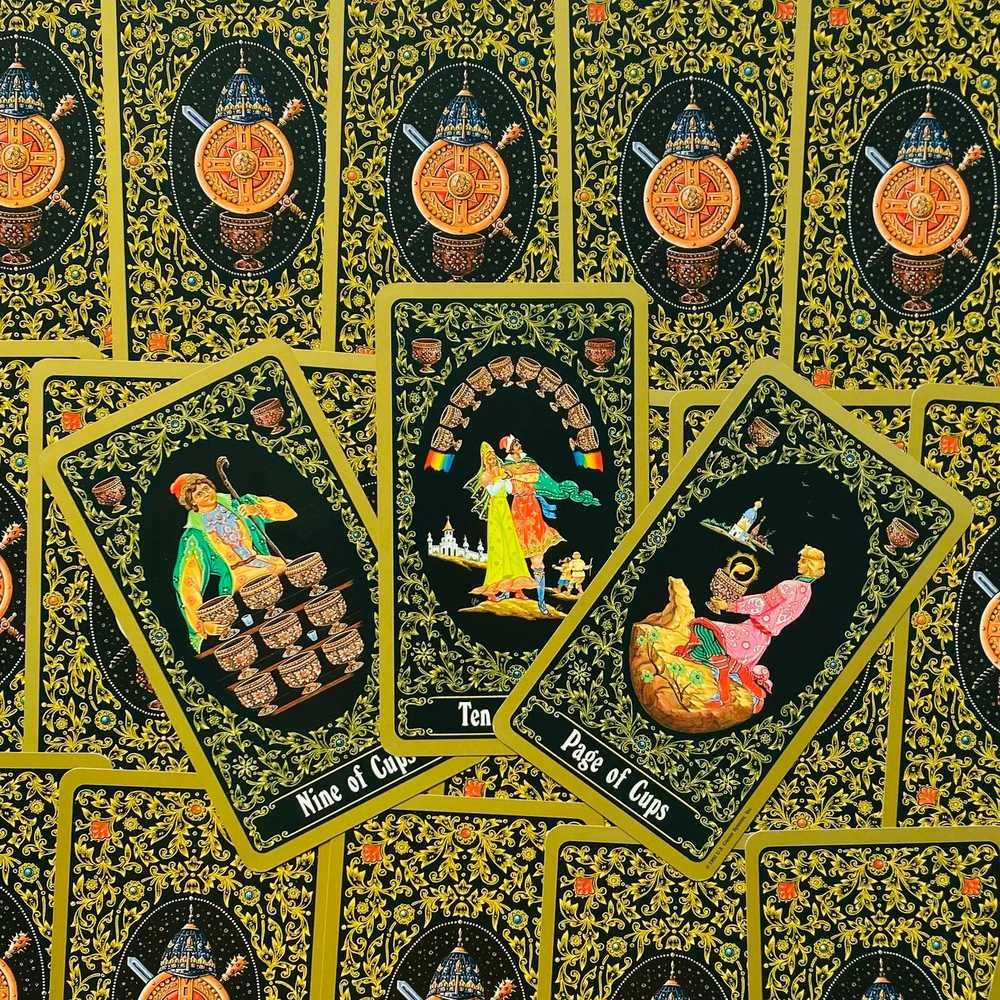 US Games Systems Russian Tarot of St Petersburg Taro kortos