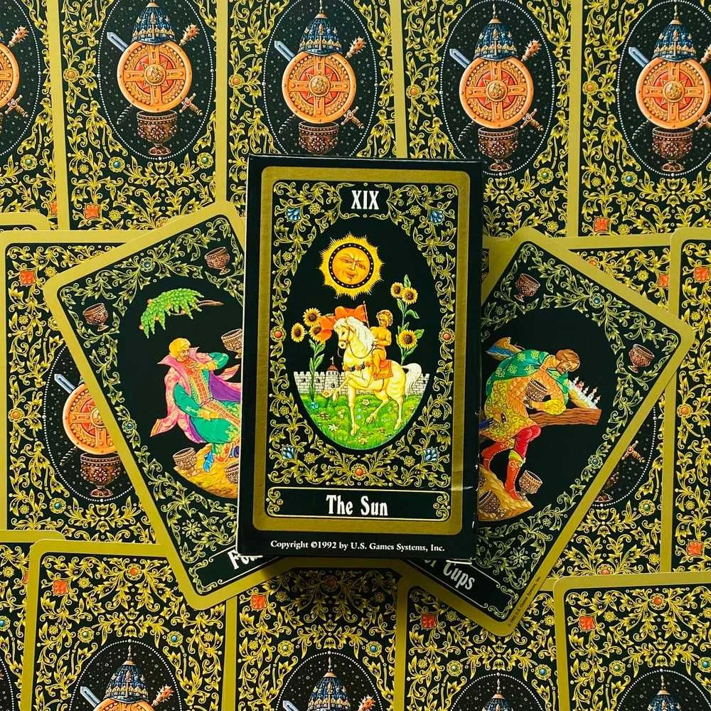 US Games Systems Russian Tarot of St Petersburg Taro kortos
