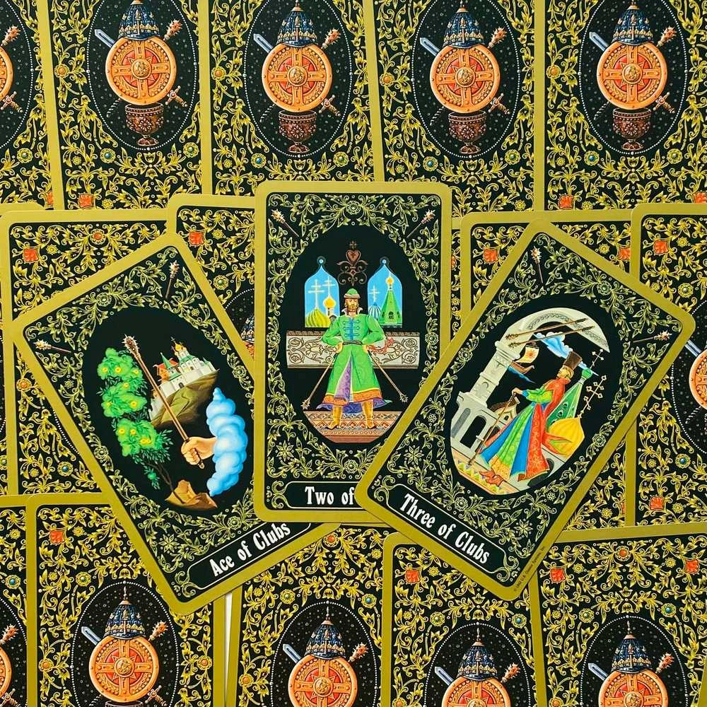 US Games Systems Russian Tarot of St Petersburg Taro kortos