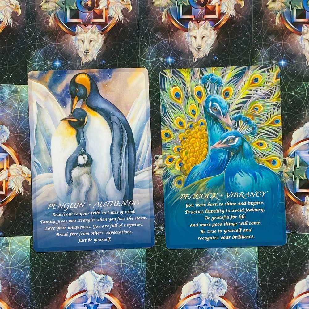 US Games Systems Spirit Of The Animals Oracle Kortos