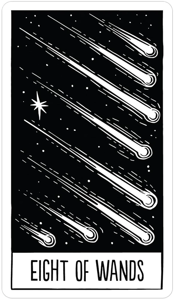 Us Games Systems Kolekcionuojamos Kortelės - The Star String Tarot Cards, 78 Bold Illustrations, Nature And Cosmos