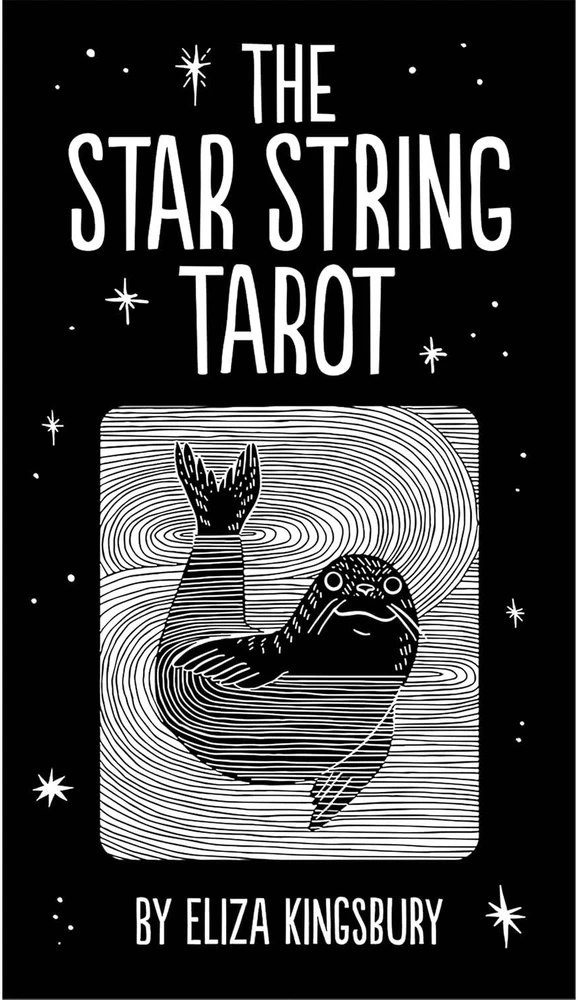 Us Games Systems Kolekcionuojamos Kortelės - The Star String Tarot Cards, 78 Bold Illustrations, Nature And Cosmos