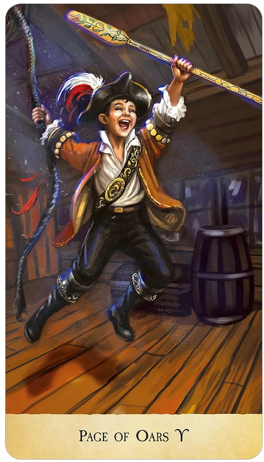 Us Games Systems Stardust Wanderer Tarot – kosminė taro kaladė auksiniais kraštais, 78 kortos