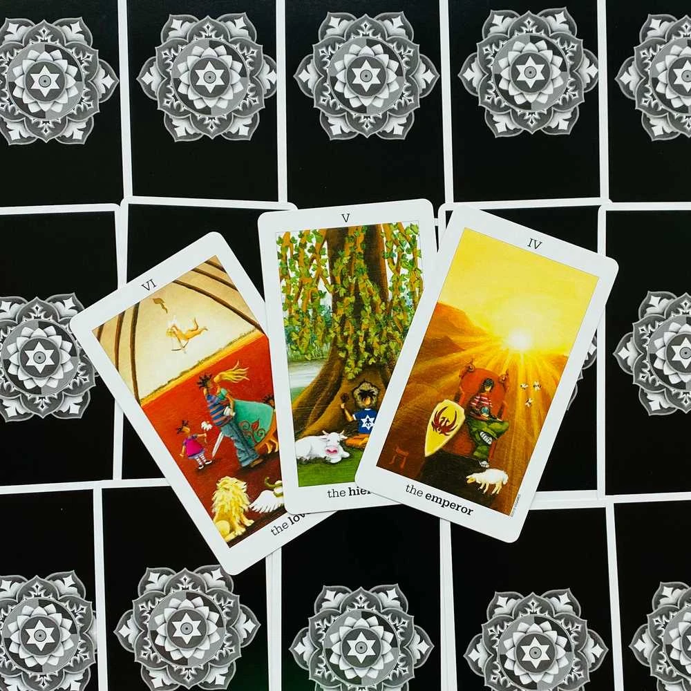 US Games Systems Sun And Moon Taro Kortos