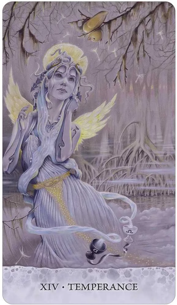 Us Games Systems Tarot of Tides taro kortos su vadovu apie ančiuko kelionę
