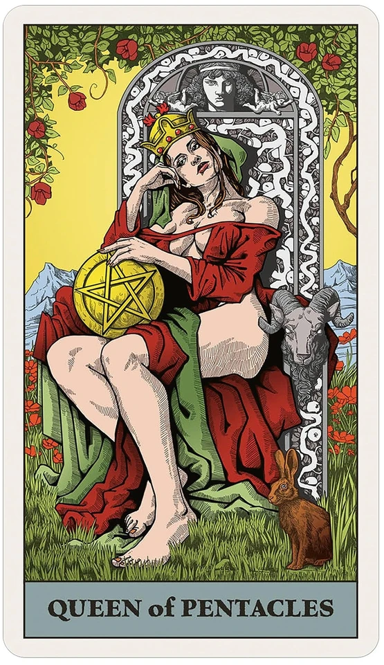 Us Games Systems Tarot Vitae taro kortų kaladė su 136 puslapių vadovu
