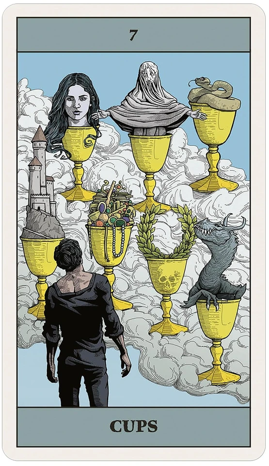 Us Games Systems Tarot Vitae taro kortų kaladė su 136 puslapių vadovu