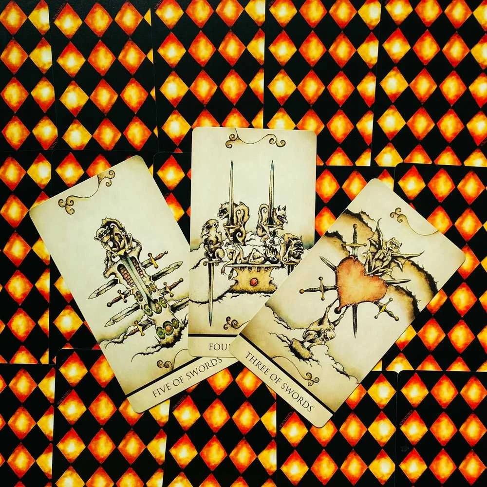 US Games Systems Tarot Nuages Kortos