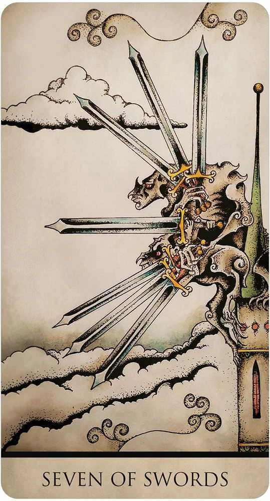 US Games Systems Tarot Nuages Kortos