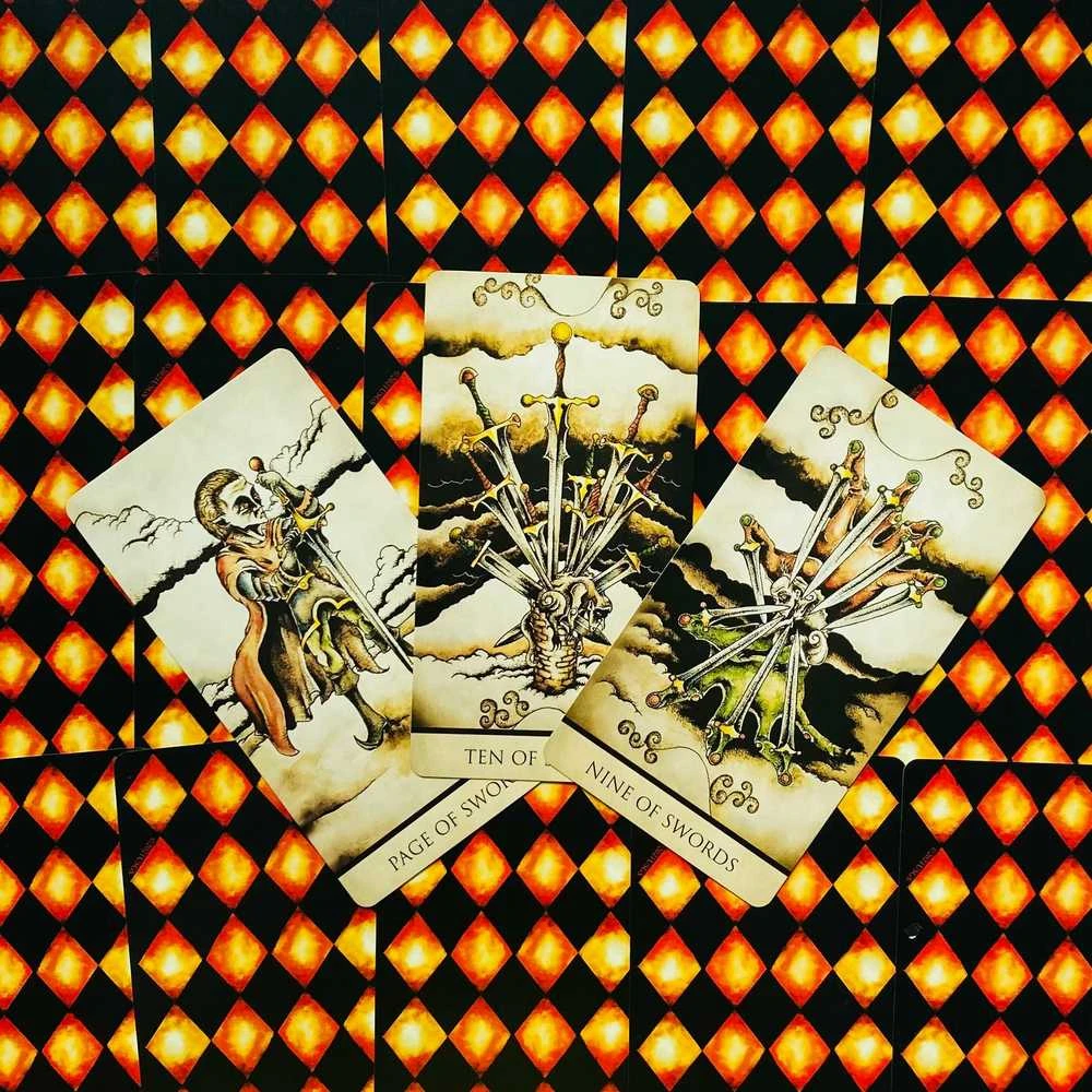 US Games Systems Tarot Nuages Kortos