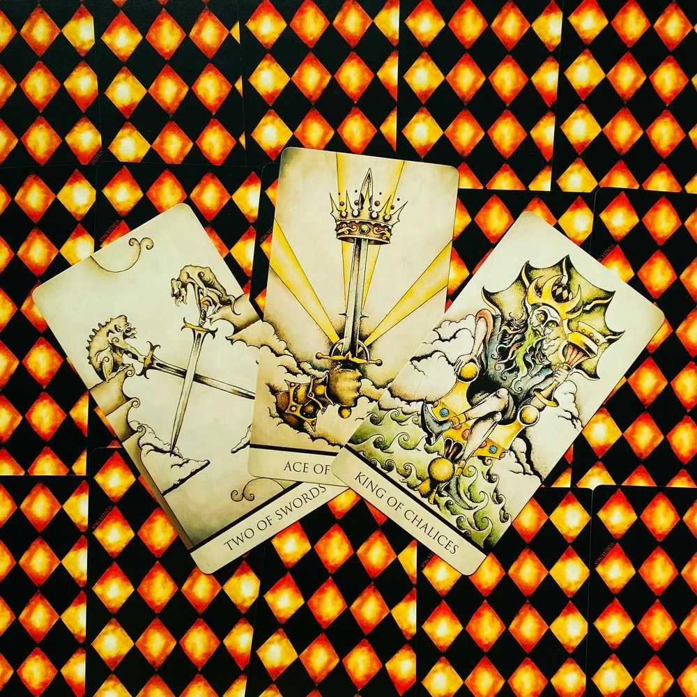 US Games Systems Tarot Nuages Kortos