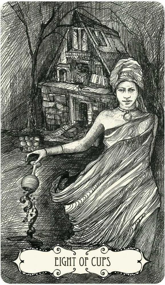 US Games Systems Tarot Of The Abyss Kortos