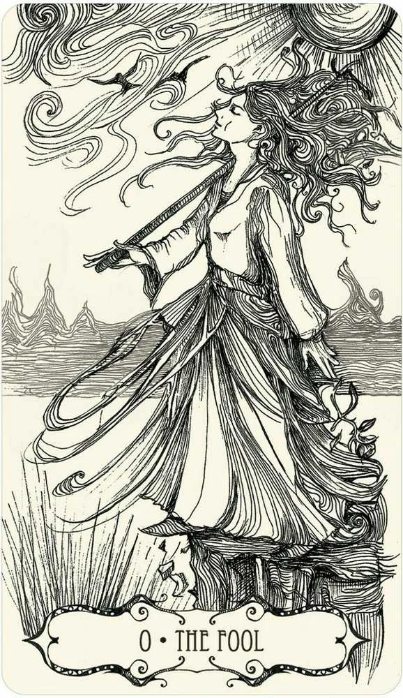 US Games Systems Tarot Of The Abyss Kortos