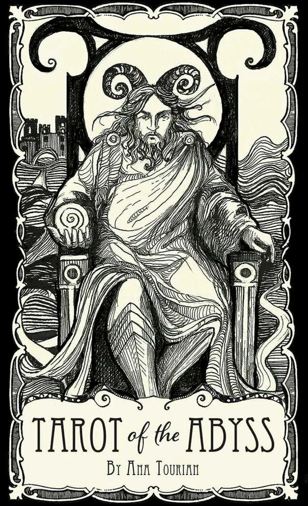 US Games Systems Tarot Of The Abyss Kortos
