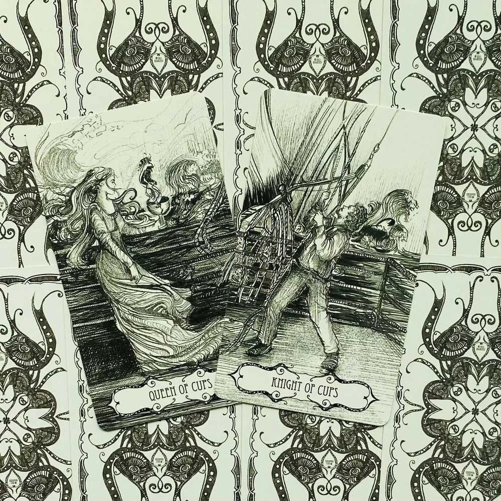 US Games Systems Tarot Of The Abyss Kortos