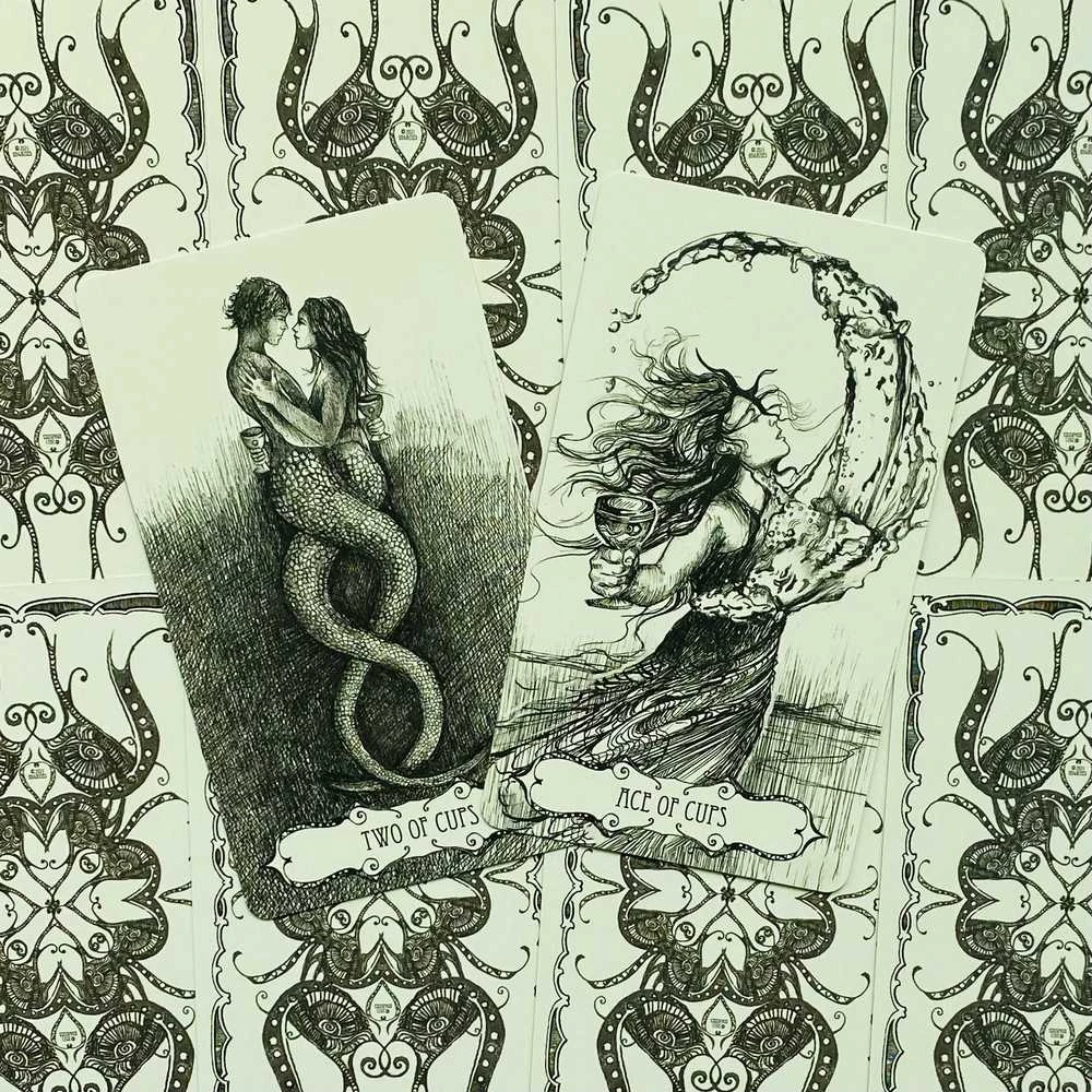 US Games Systems Tarot Of The Abyss Kortos