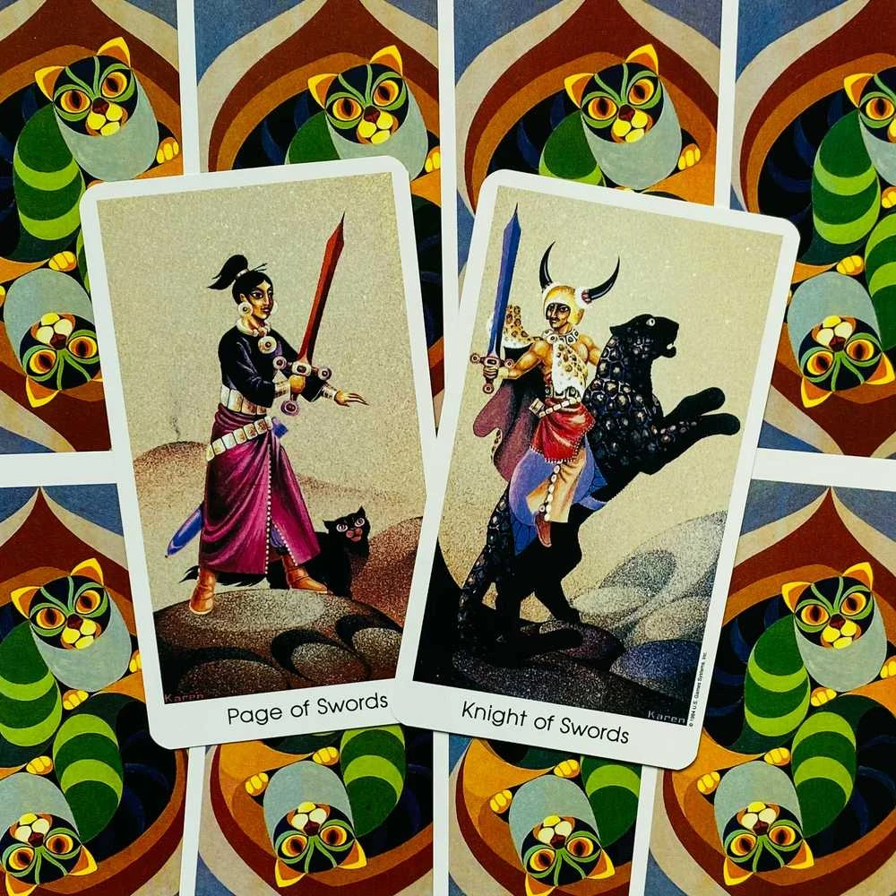 US Games Systems Tarot Of The Cat People Kortos