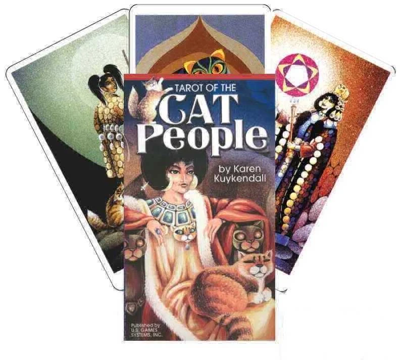 US Games Systems Tarot Of The Cat People Kortos