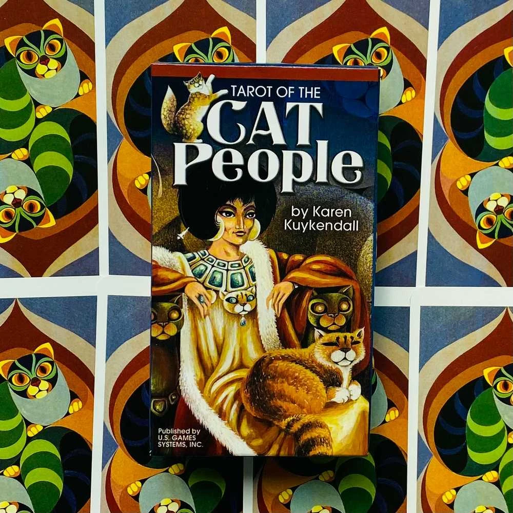 US Games Systems Tarot Of The Cat People Kortos