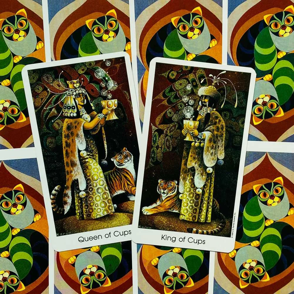 US Games Systems Tarot Of The Cat People Kortos