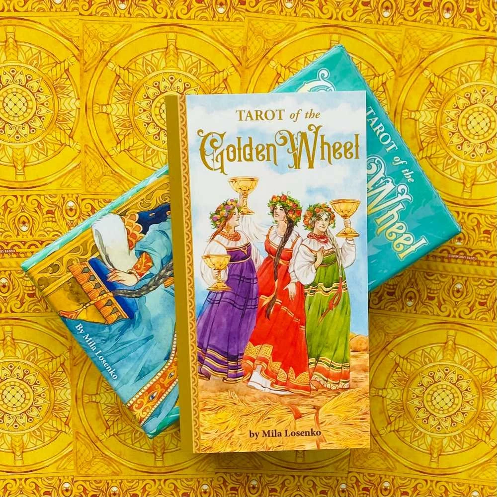 US Games Systems Tarot Of The Golden Wheel Kortos